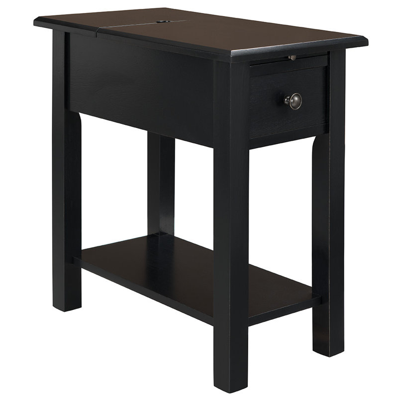 Lundgren End Table With Storage & Reviews Birch Lane